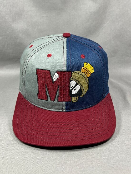 ACME Other - Vtg 90s Marvin the Martian Acme Clothing Co. Hat Looney Tunes USA Snapback Cap